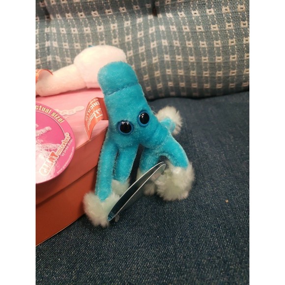 Giant Microbes Plush Set  AMOEBA SPERM EGG KISSING DISEASE PENICILLIN - Picture 4 of 10